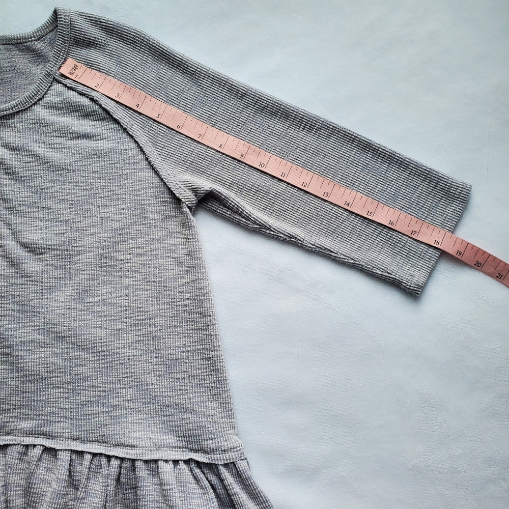 Promesa Ribbed Ruffle Knit Top Size S - Picture 6 of 6